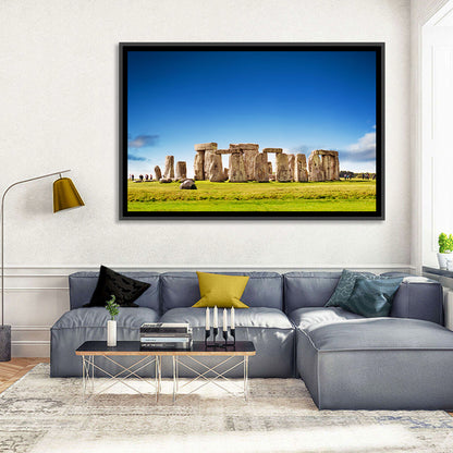 Stonehenge Under Blue Sky Wall Art