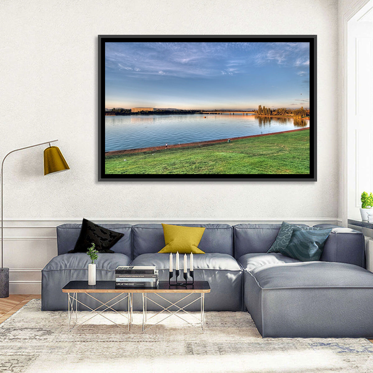 Lake Burley Griffin, Canberra Wall Art