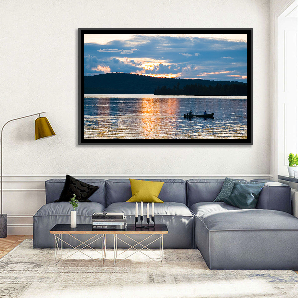 Moosehead Lake Sunset Wall Art