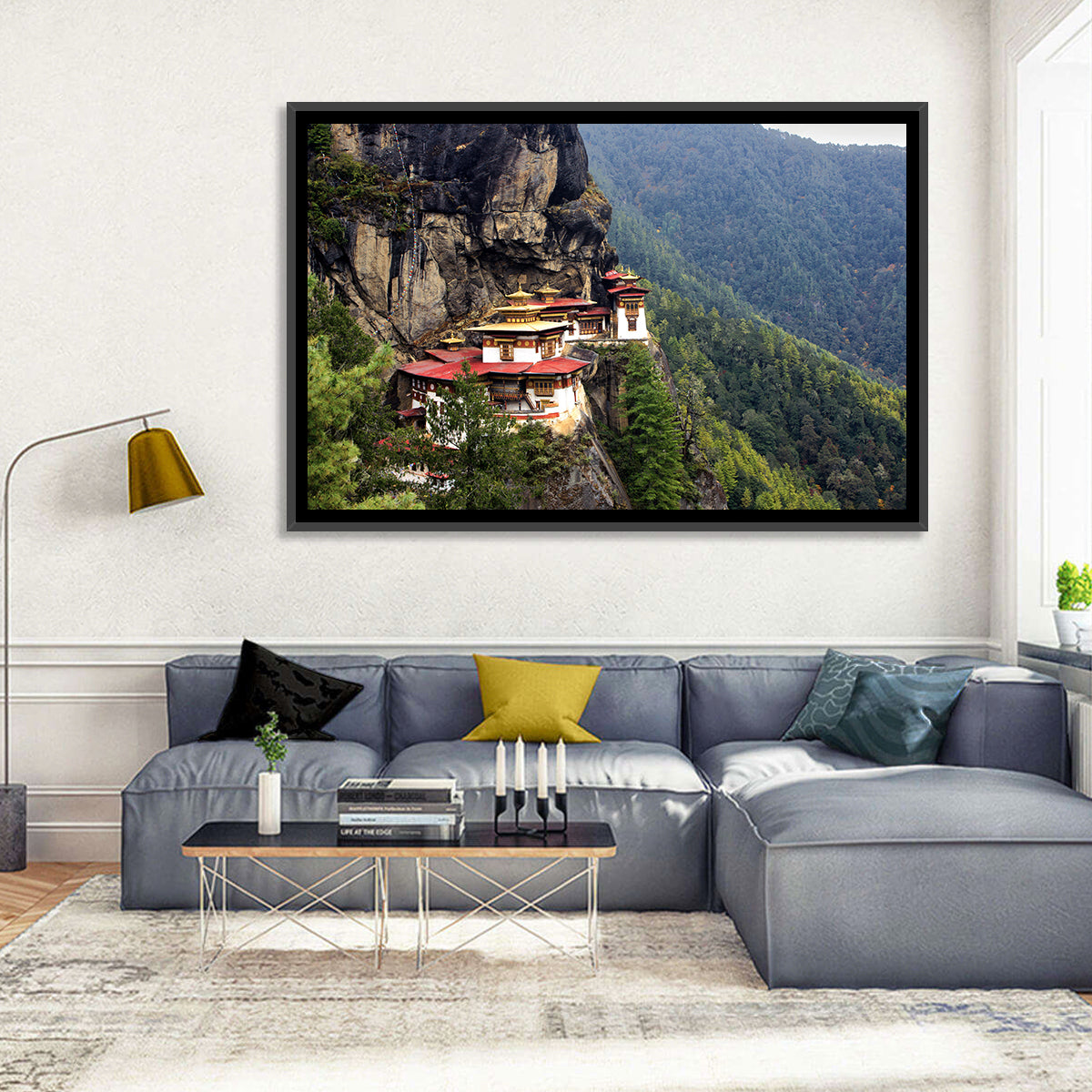Tiger's Nest Monastery, Paro Bhutan Wall Art
