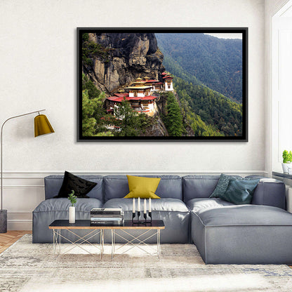 Tiger's Nest Monastery, Paro Bhutan Wall Art
