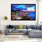 Victoria Harbour Skyline, Hong Kong Wall Art
