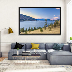 Blue Lake Okanaga Wall Art