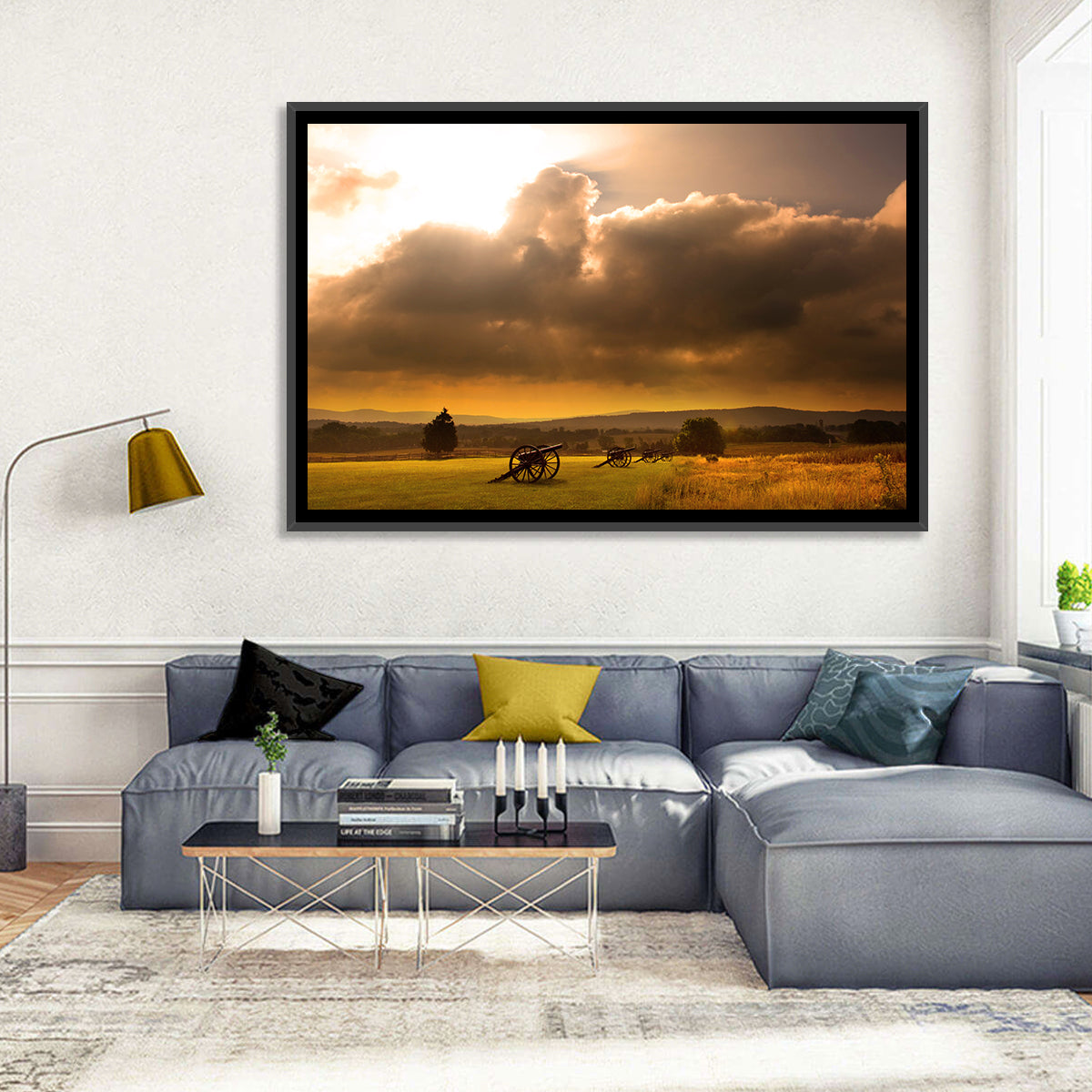 Antietam Civil War Battlefield Wall Art
