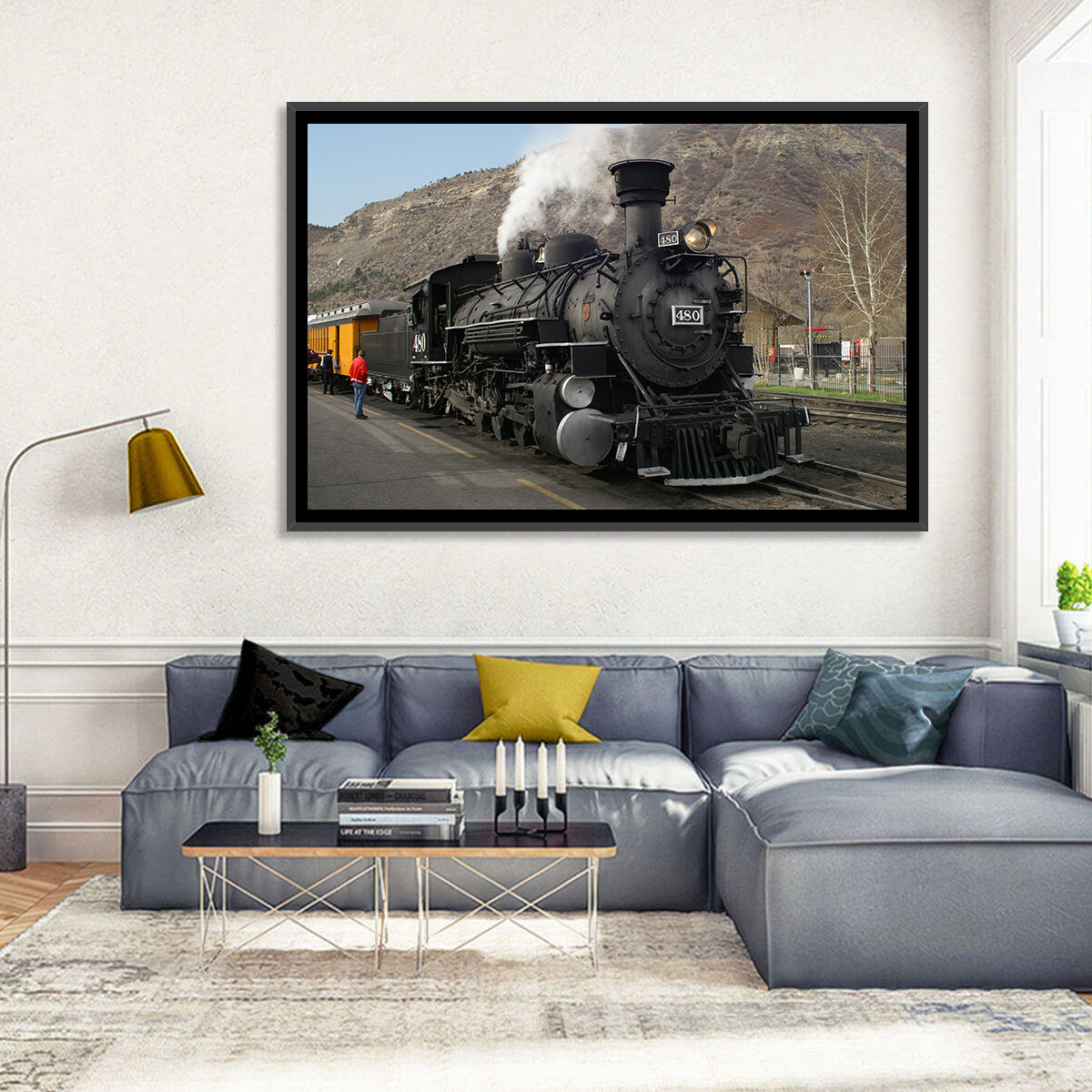 Durango Steam Locomotive No. 480 Wall Art