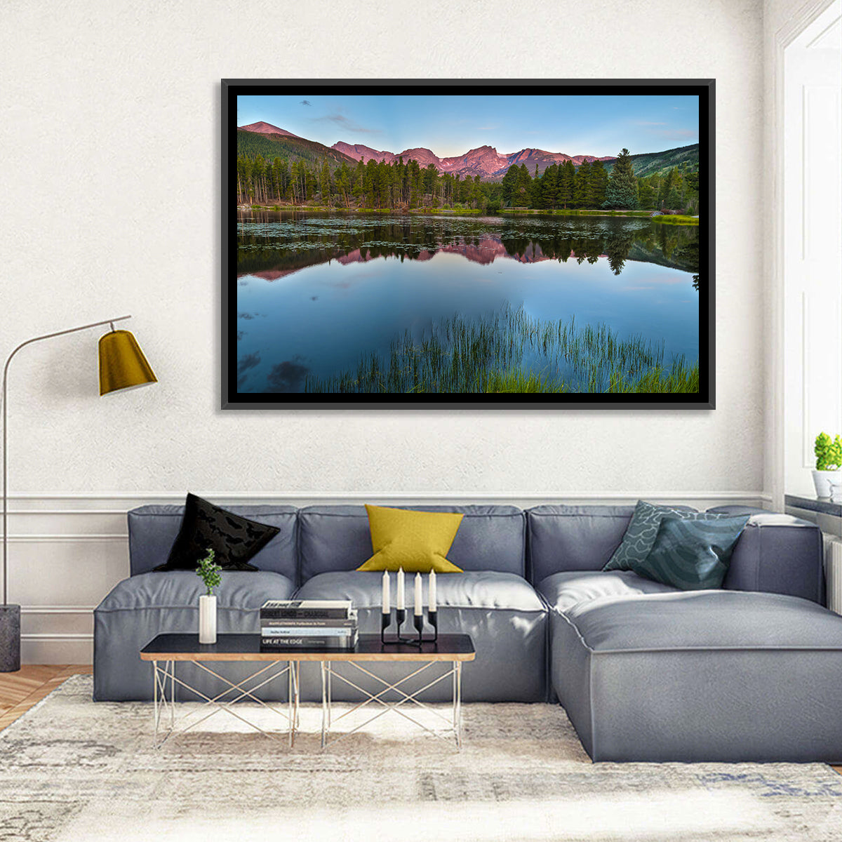 Sprague Lake Reflection Wall Art