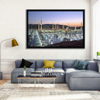 Nabawi Mosque at Dusk, Medina Wall Art