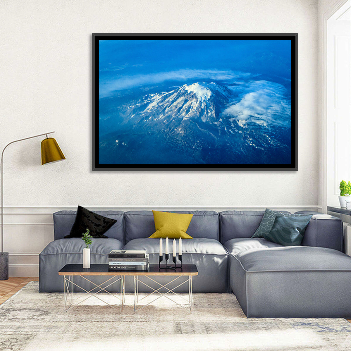 Mount Rainier Above the Clouds Wall Art