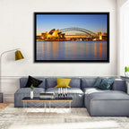 Sydney Harbour Bridge and Opera House Wall Art