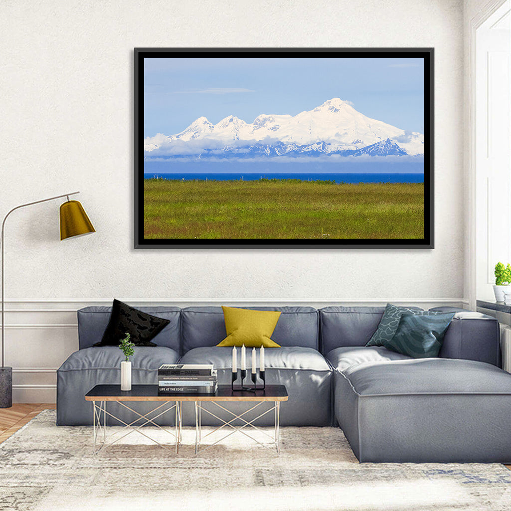 Mount Iliamna Volcano Wall Art