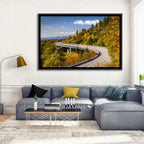 Linn Cove Viaduct at Grandfather Mountain Wall Art