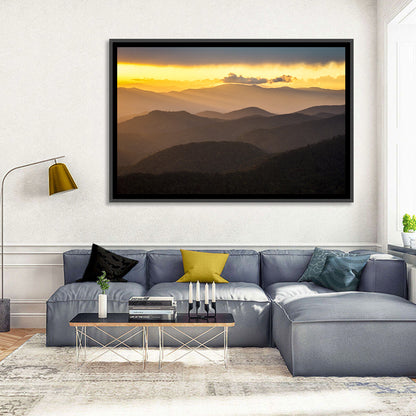 Southern Appalachian Sunset Wall Art