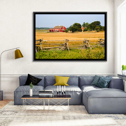 Gettysburg Farm Field Wall Art
