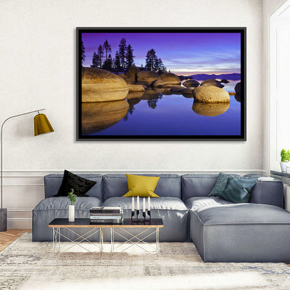 Lake Tahoe Twilight Wall Art