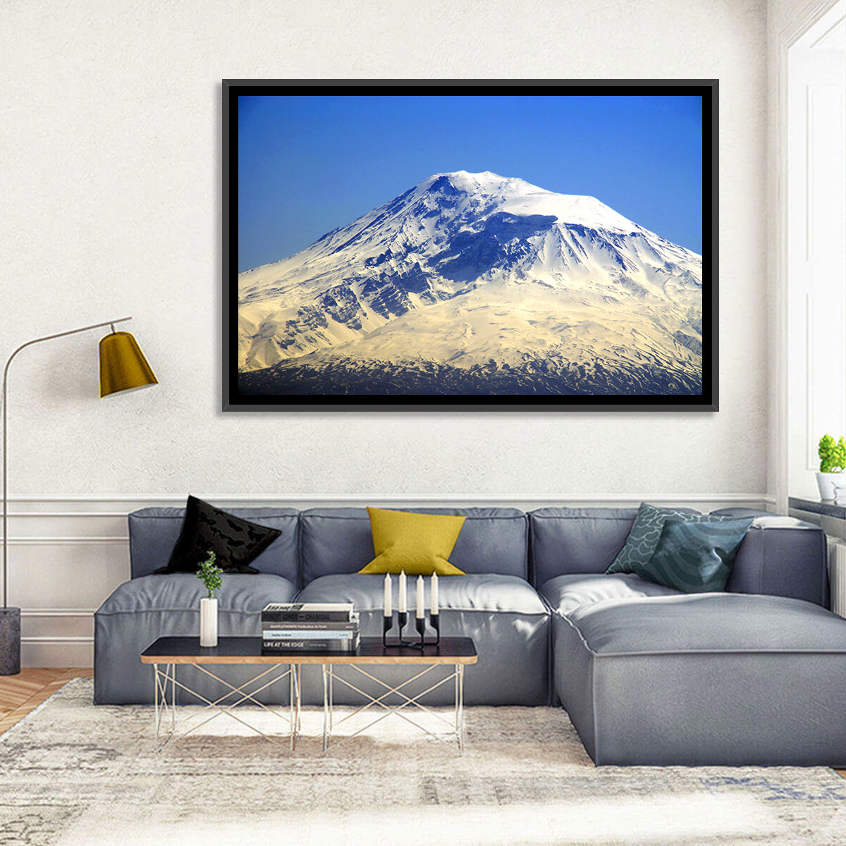 Mount Ararat Winter Summit Wall Art