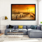 National Assembly at Golden Hour Wall Art