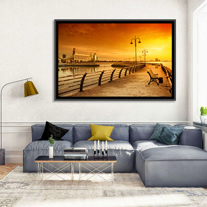 National Assembly at Golden Hour Wall Art