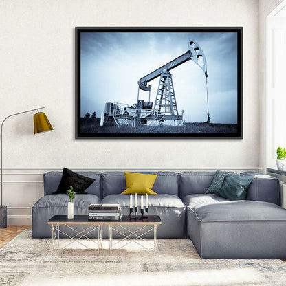 Oil Pump Jack 1211 Wall Art