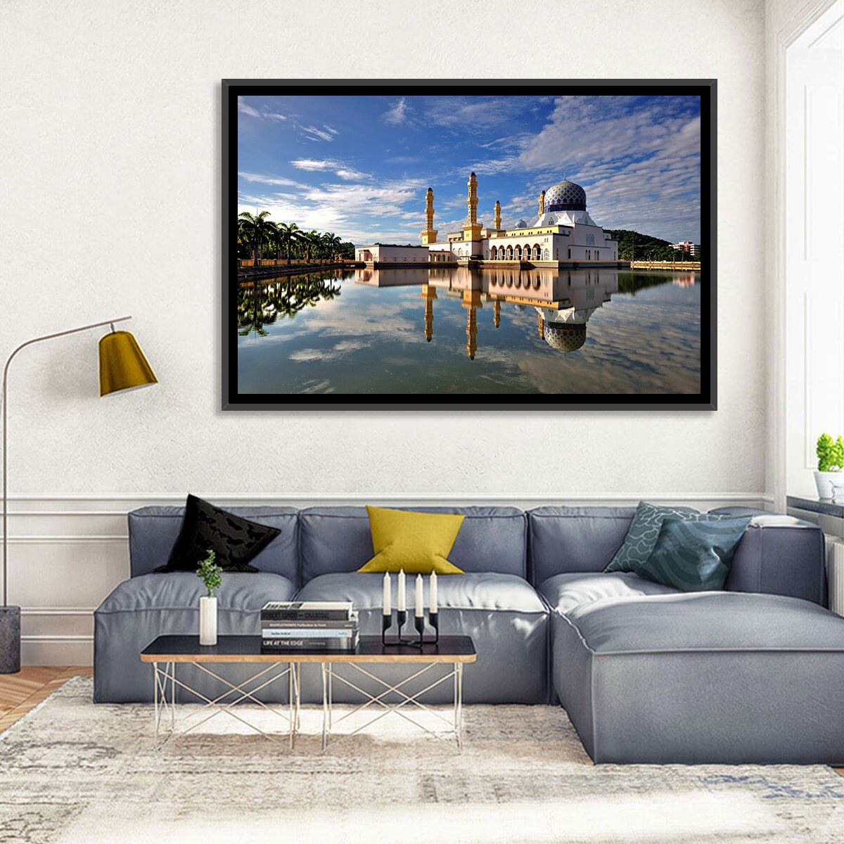 Kota Kinabalu City Mosque Wall Art