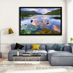 Lough Leane Rowboats at Dusk Wall Art