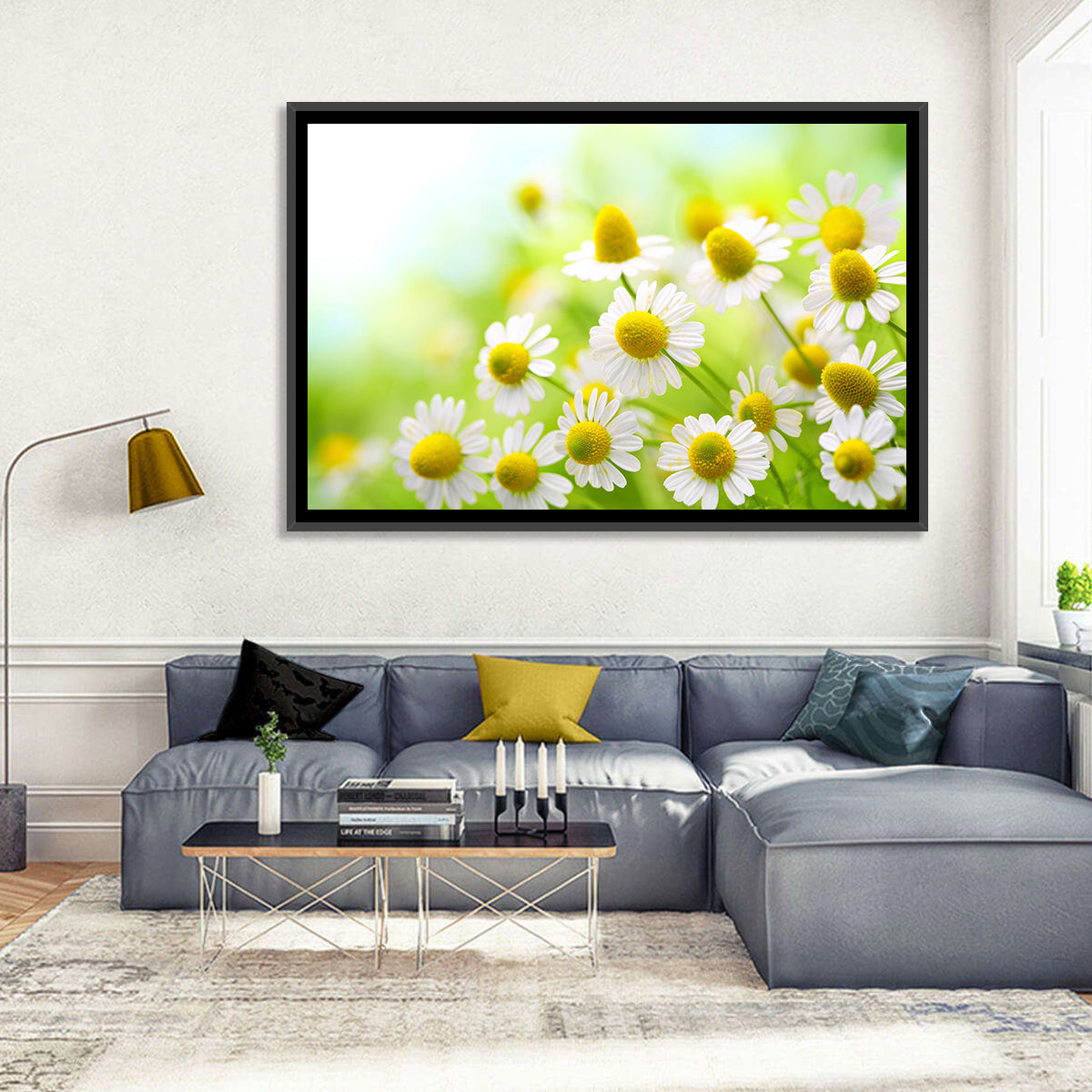 Chamomile Close-up Wall Art