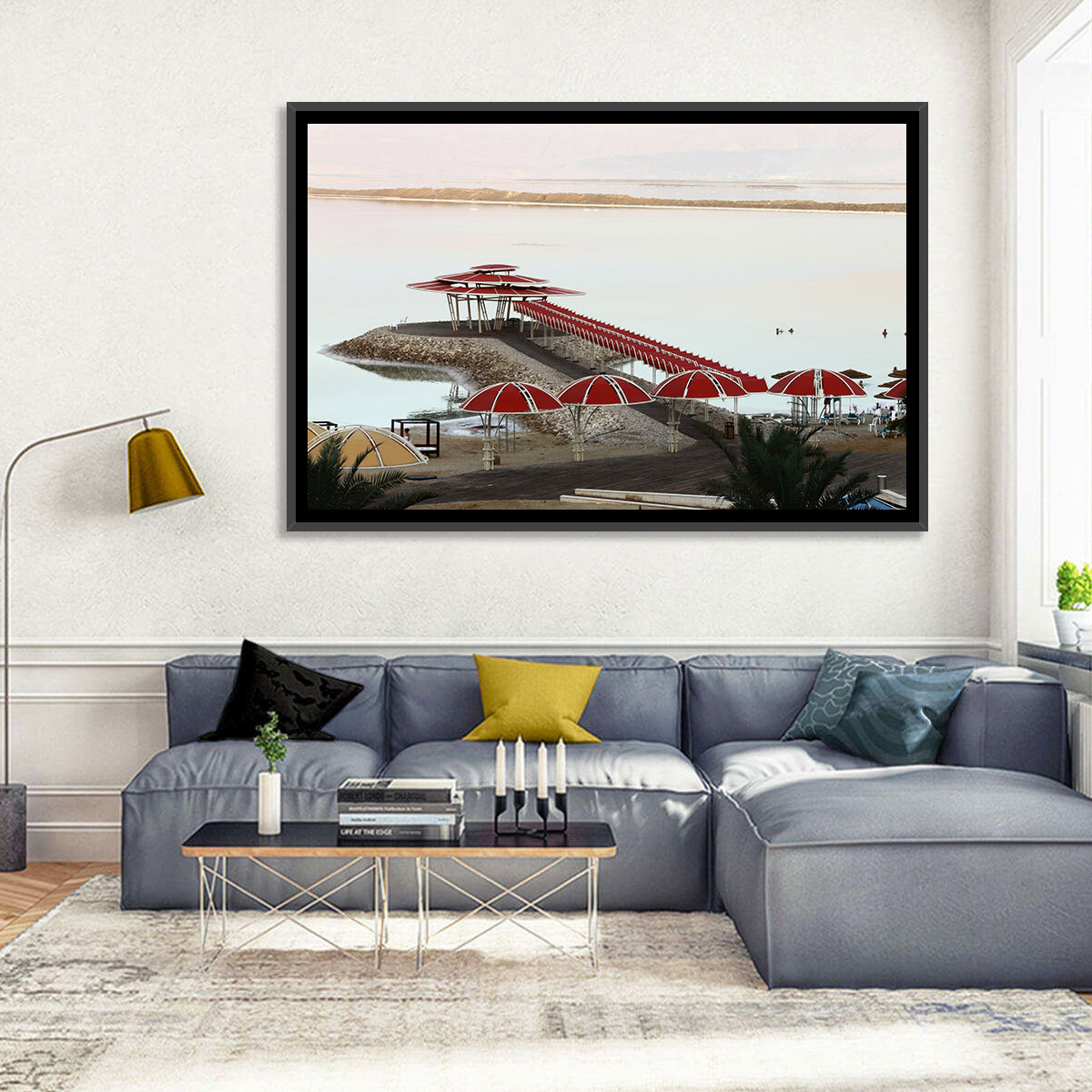 Ein Bokek Dead Sea Boardwalk Wall Art