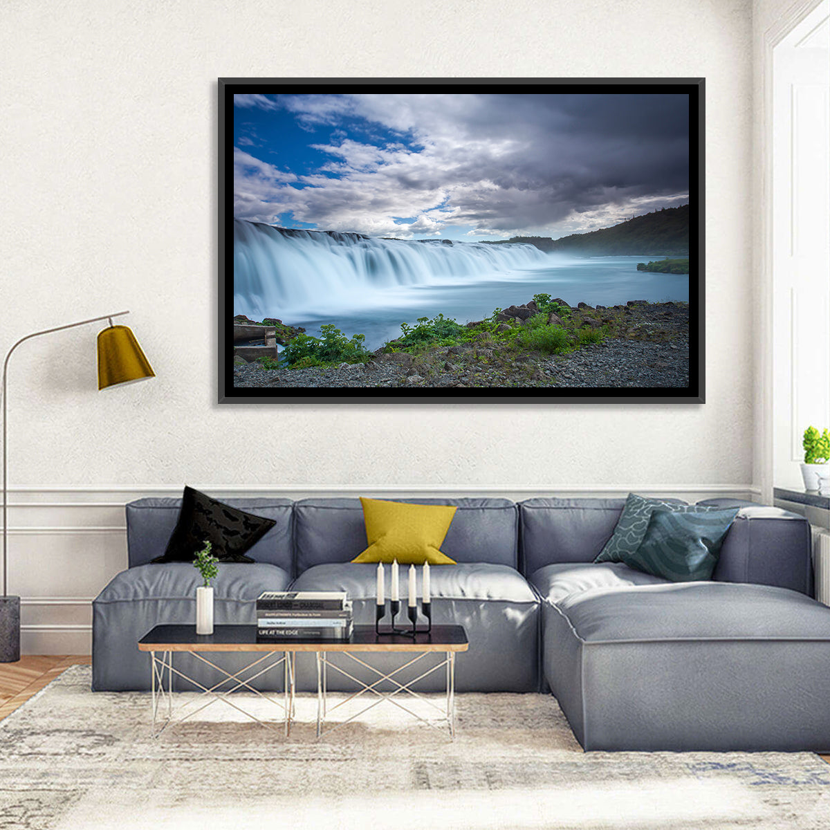 Faxi Waterfall, Iceland Wall Art