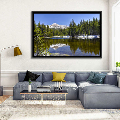 Yosemite Mountain Reflection Wall Art