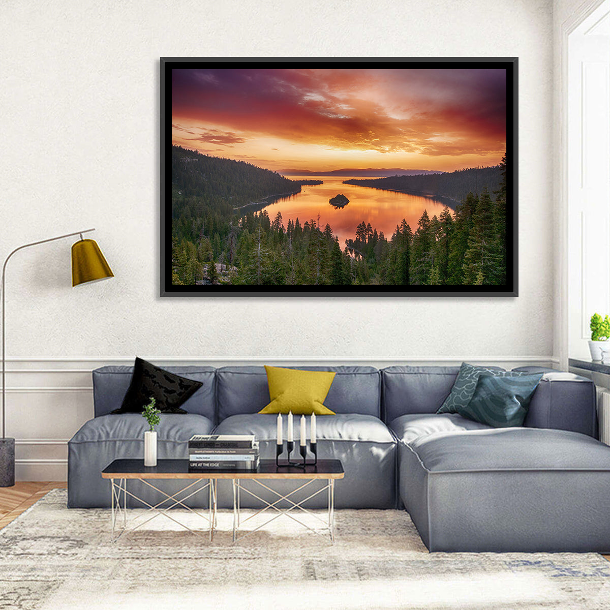 Emerald Bay Sunrise, Lake Tahoe Wall Art