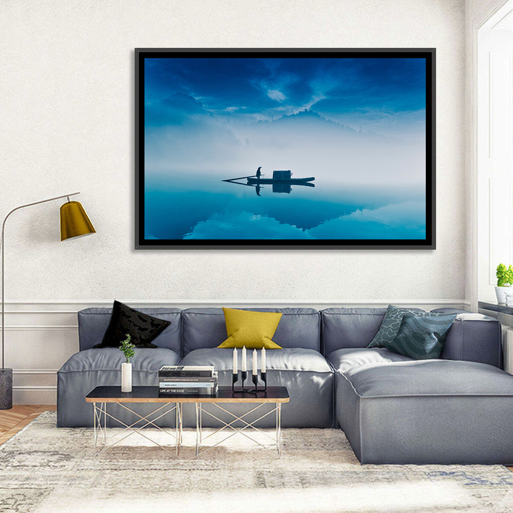 Dongjiang Lake Morning Wall Art