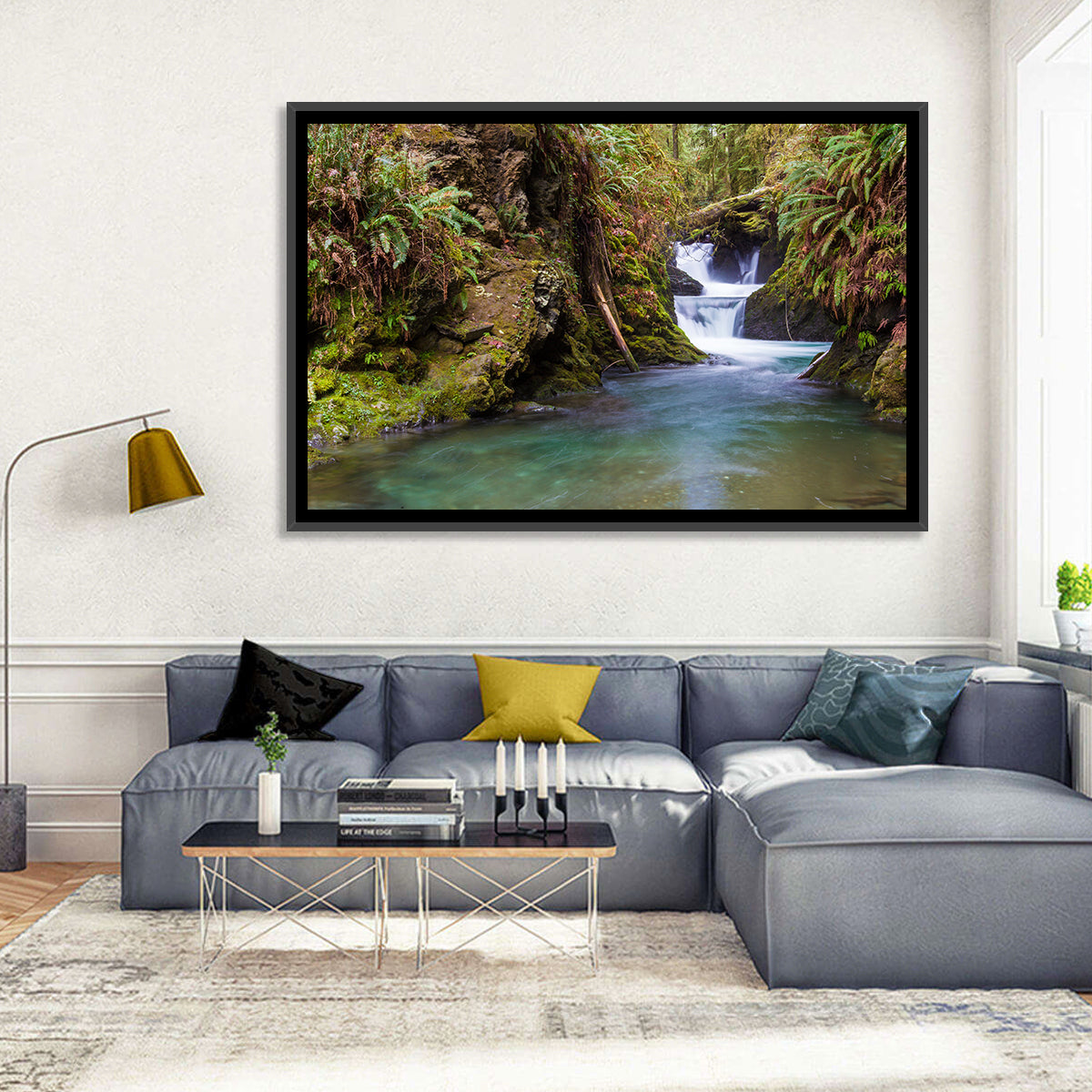 Willaby Creek Waterfall Wall Art