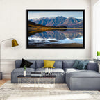 Kluane Lake Autumn Reflection Wall Art