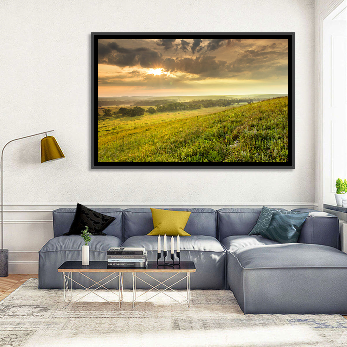 Kansas Tallgrass Prairie Wall Art
