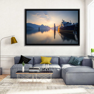 Lake Lucerne Sunset Wall Art