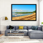 Lake Pskov Shoreline Wall Art