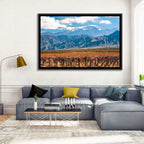 Vineyard Below Aconcagua Wall Art