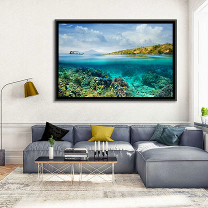 Menjangan Island Split View Wall Art
