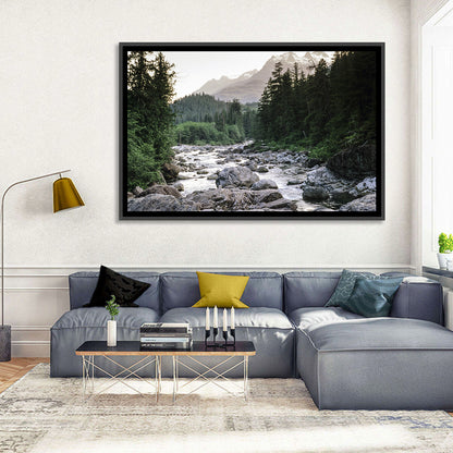 Snake River Mountain View Wall Art