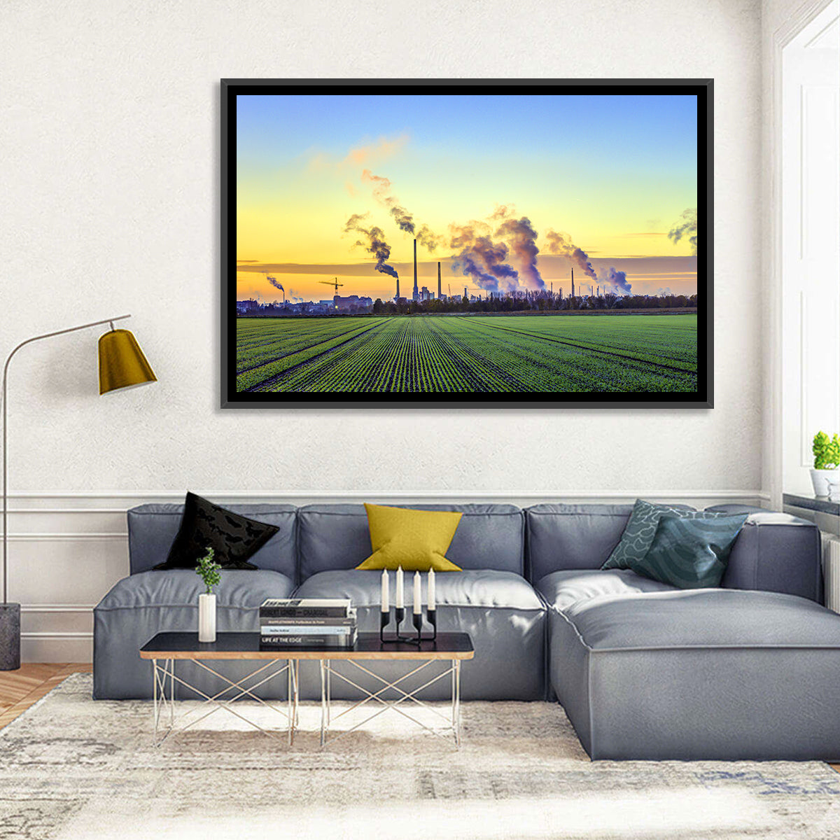Frankfurt Industrial Edge Wall Art