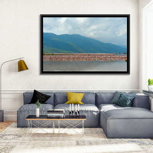 Lake Bogoria Flamingos Wall Art