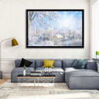 Frosted Village Wall Art