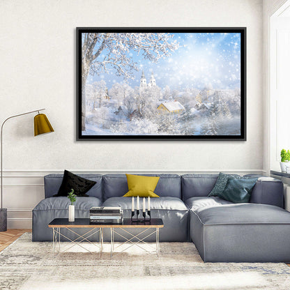 Frosted Village Wall Art
