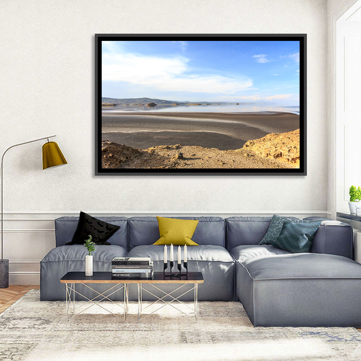 Lake Natron Flamingos Wall Art