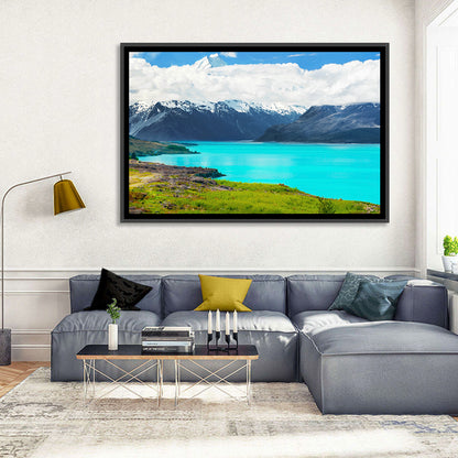 Turquoise Lake Pukaki with Mount Cook Wall Art