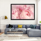 Soft Pink Peony Close Up Wall Art