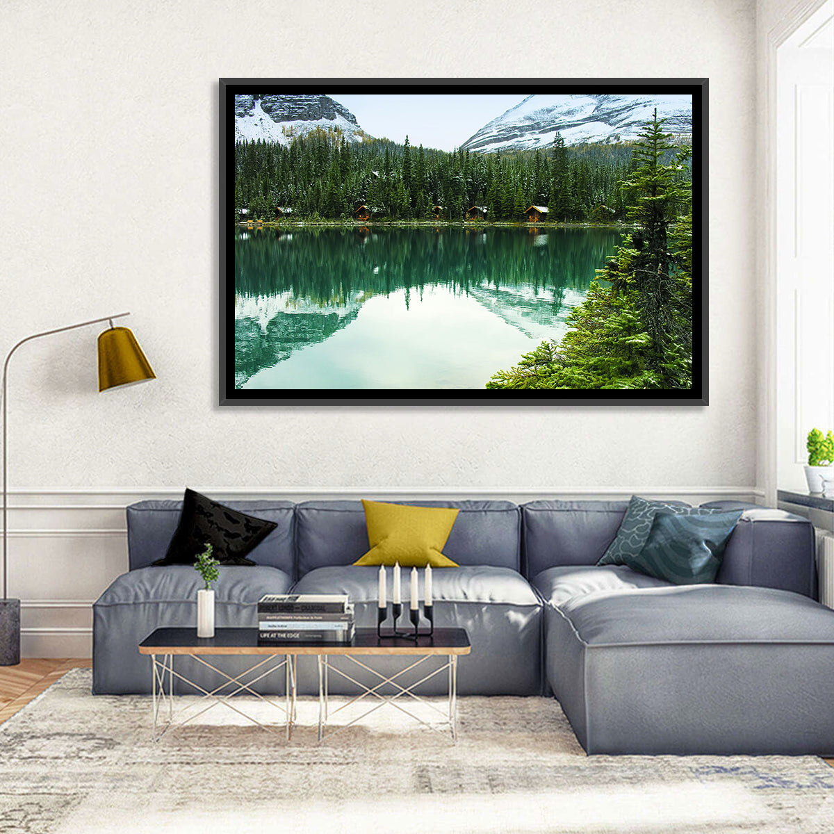 Lake O Hara Morning Wall Art
