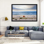 Cape May Beach Huts Wall Art
