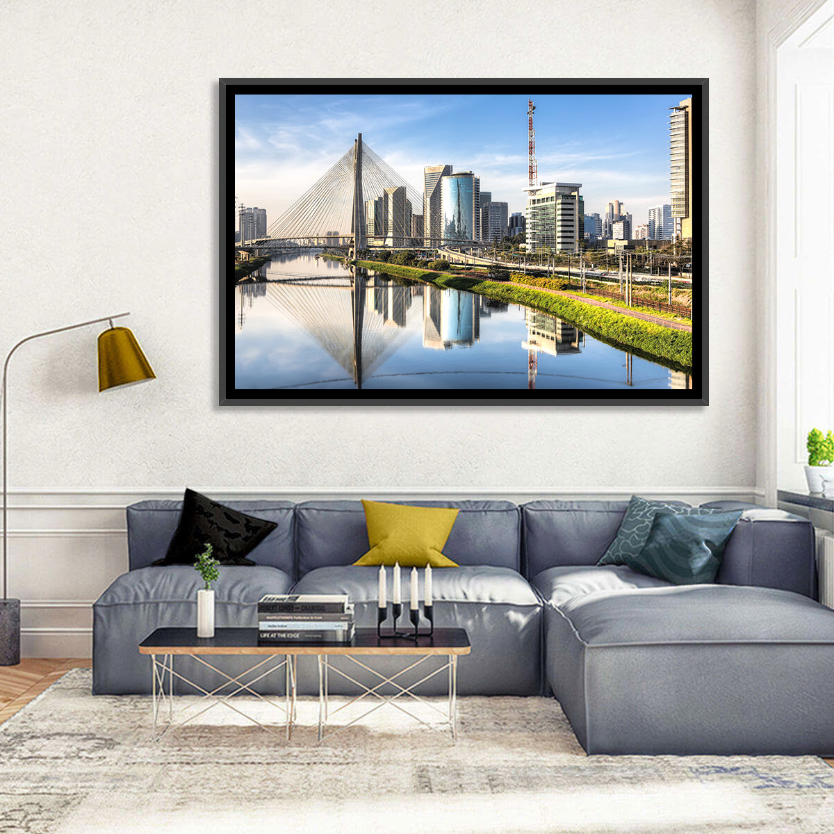 Estaiada Bridge Wall Art