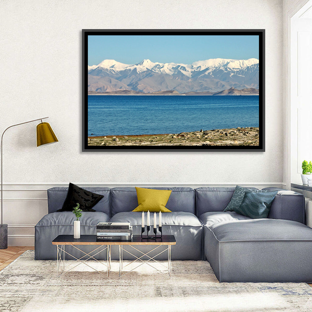 Karakul Lake and Pamir Mountains Wall Art