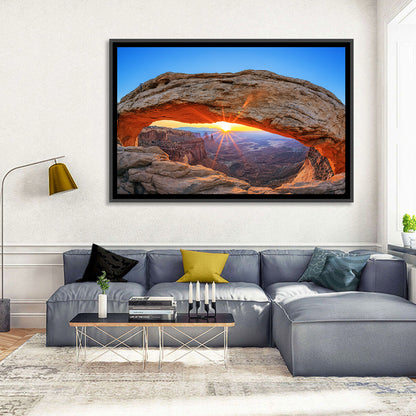 Mesa Arch Sunburst Wall Art